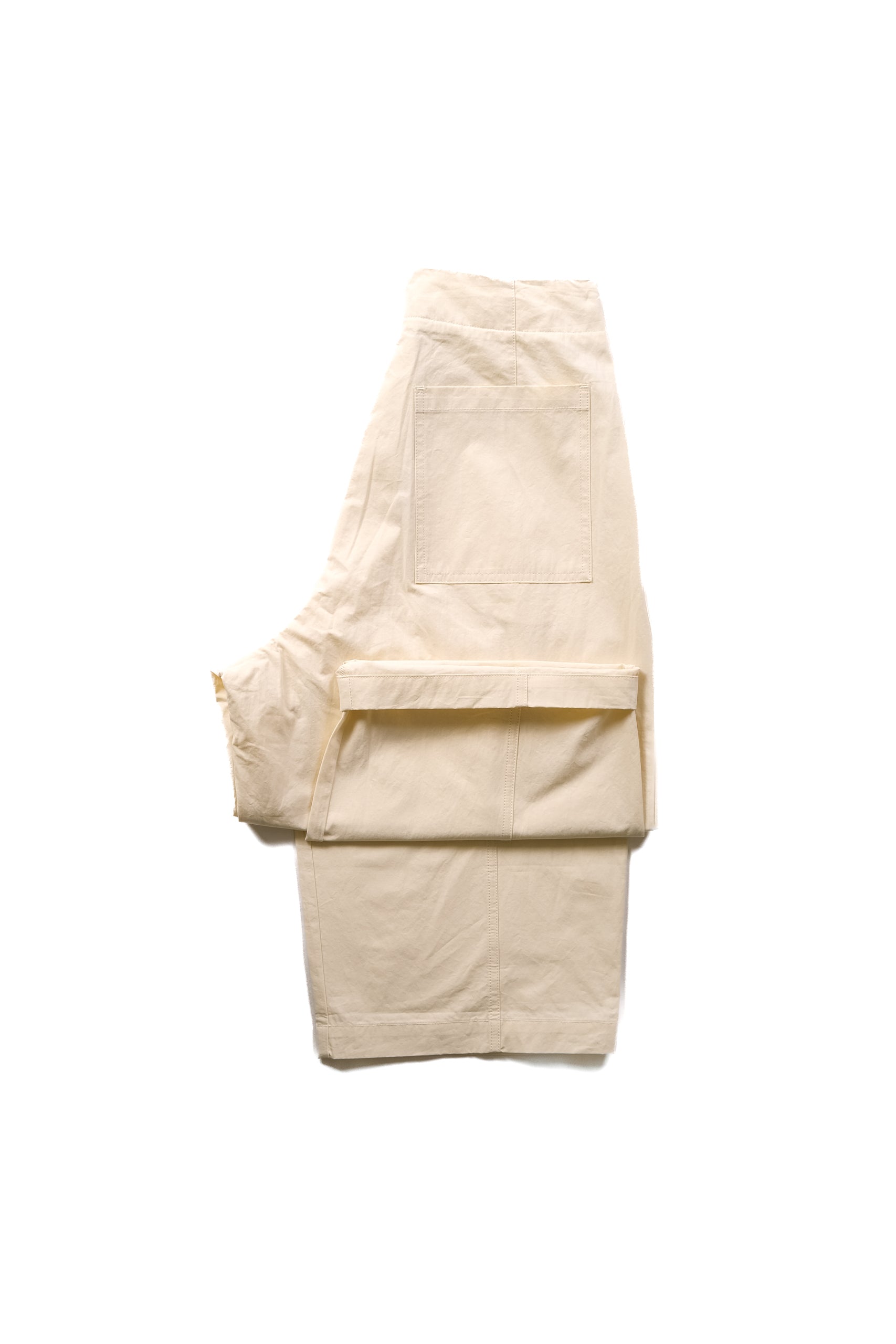 AMBER PLEAT FRONT PANT - ECRU