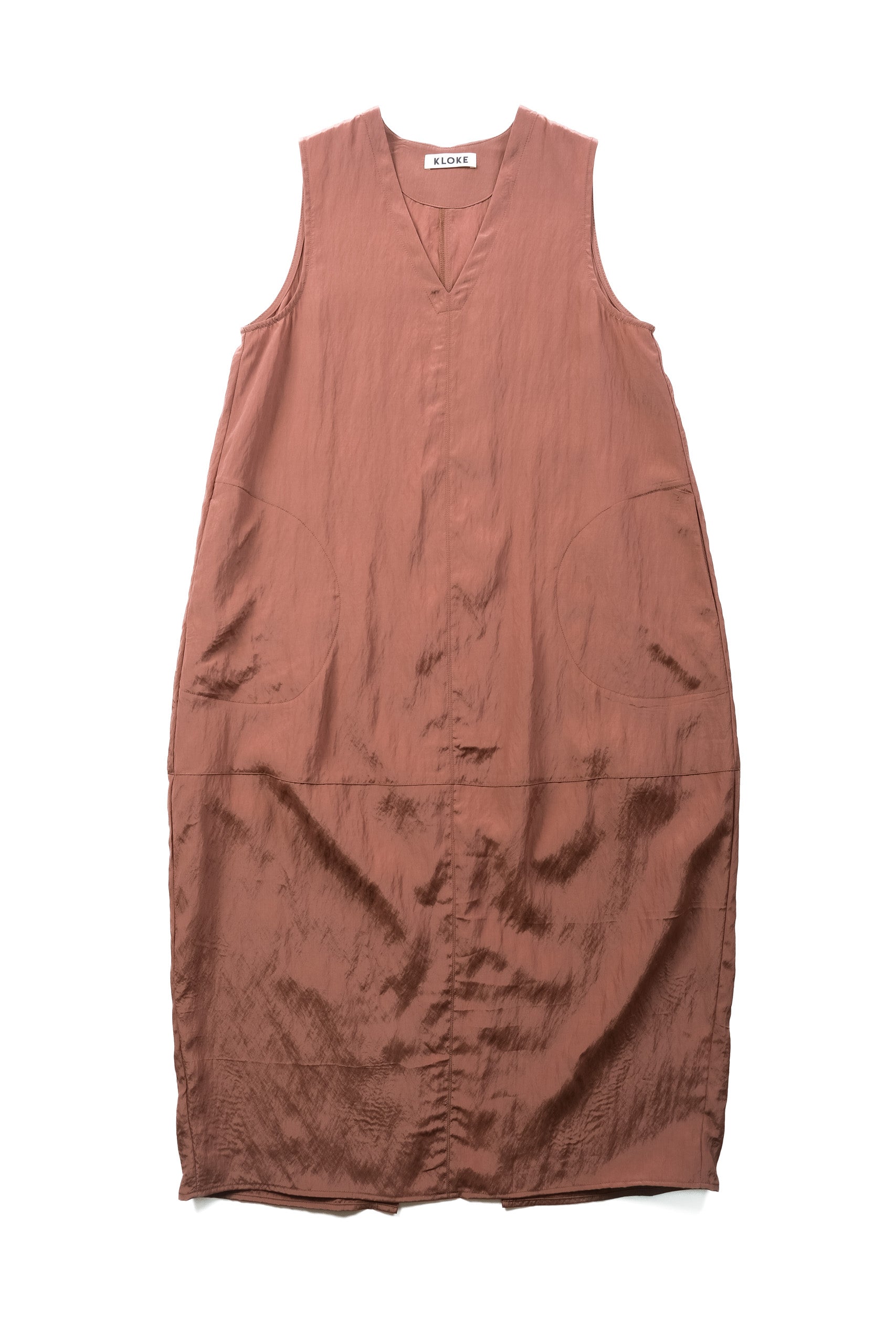 INCANDESCENT DRESS - COCOA