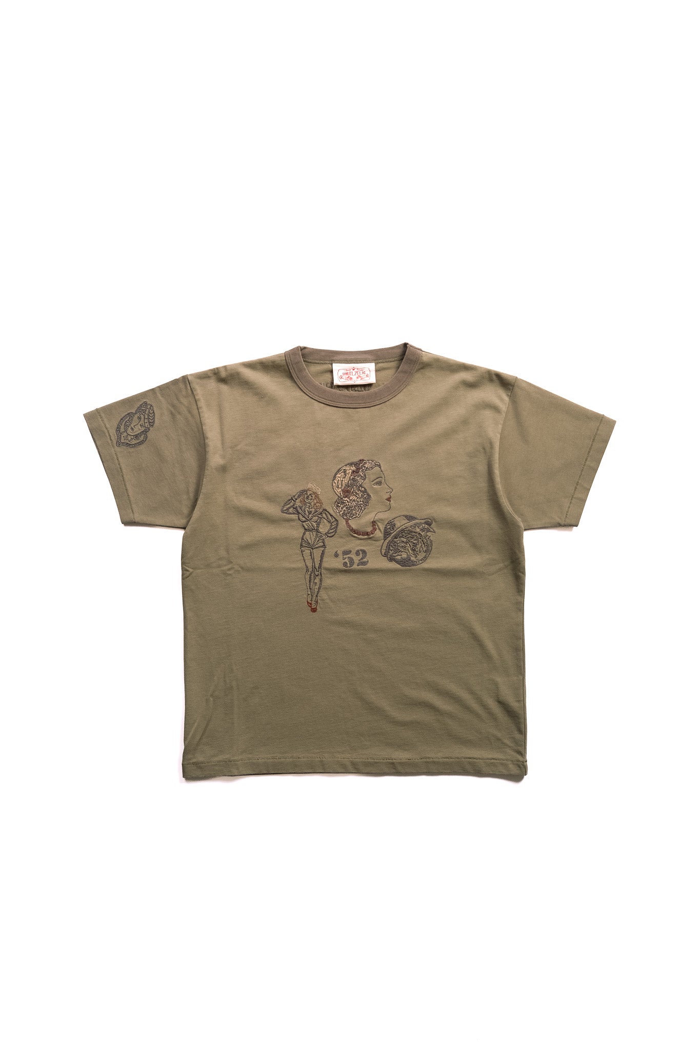 DUFFLE TEE - TWO TONE OLIVE