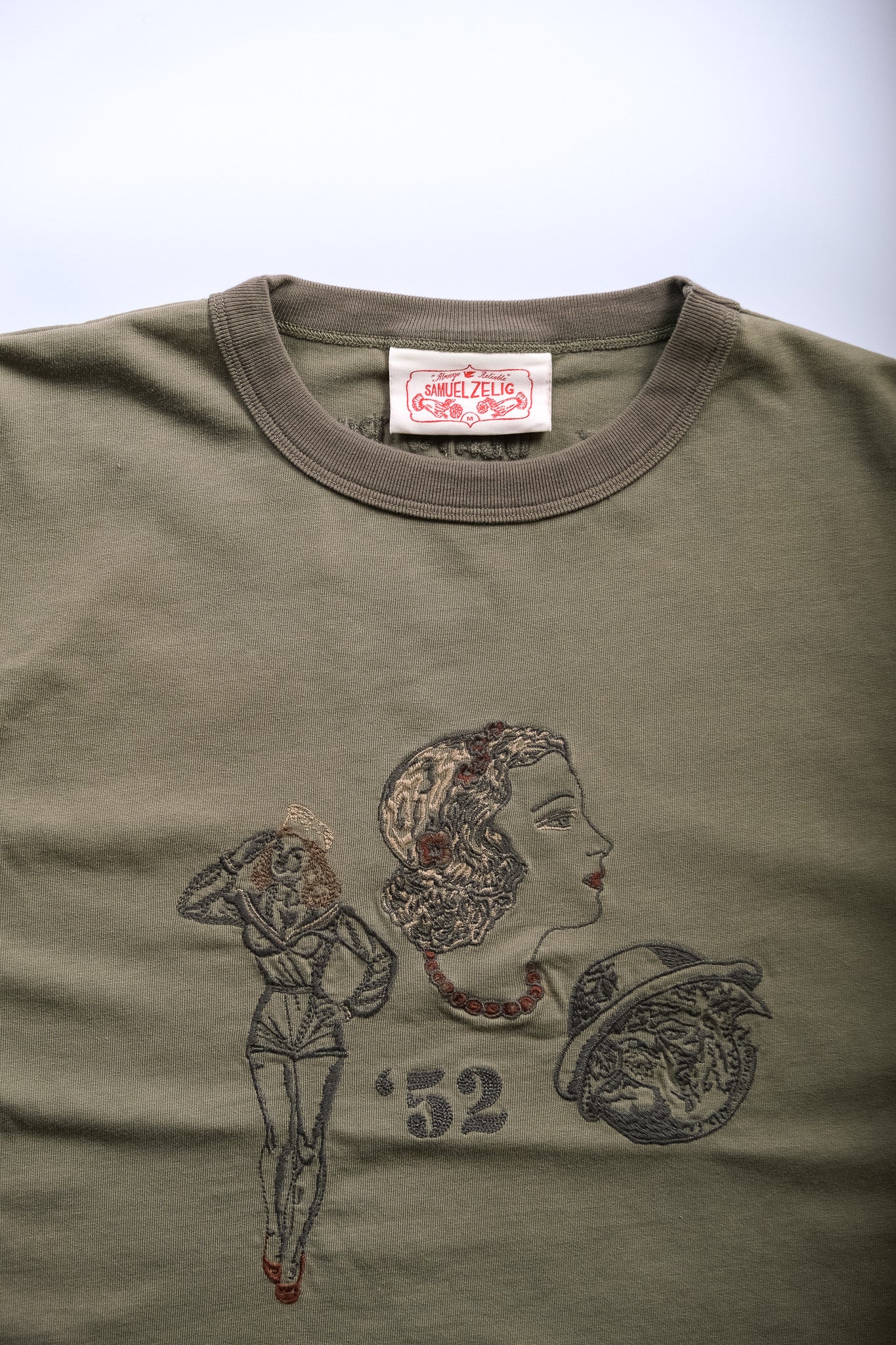DUFFLE TEE - TWO TONE OLIVE