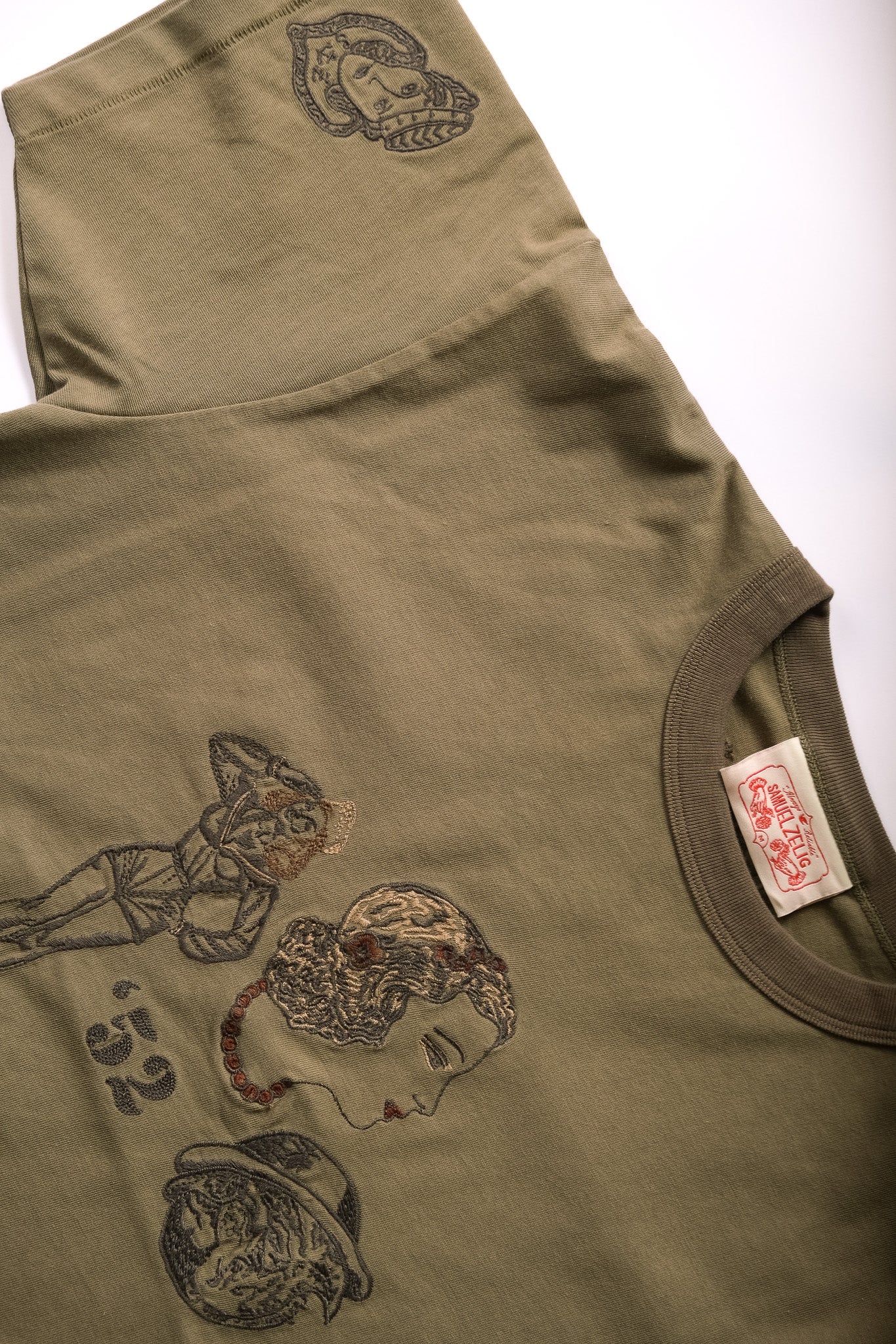 DUFFLE TEE - TWO TONE OLIVE