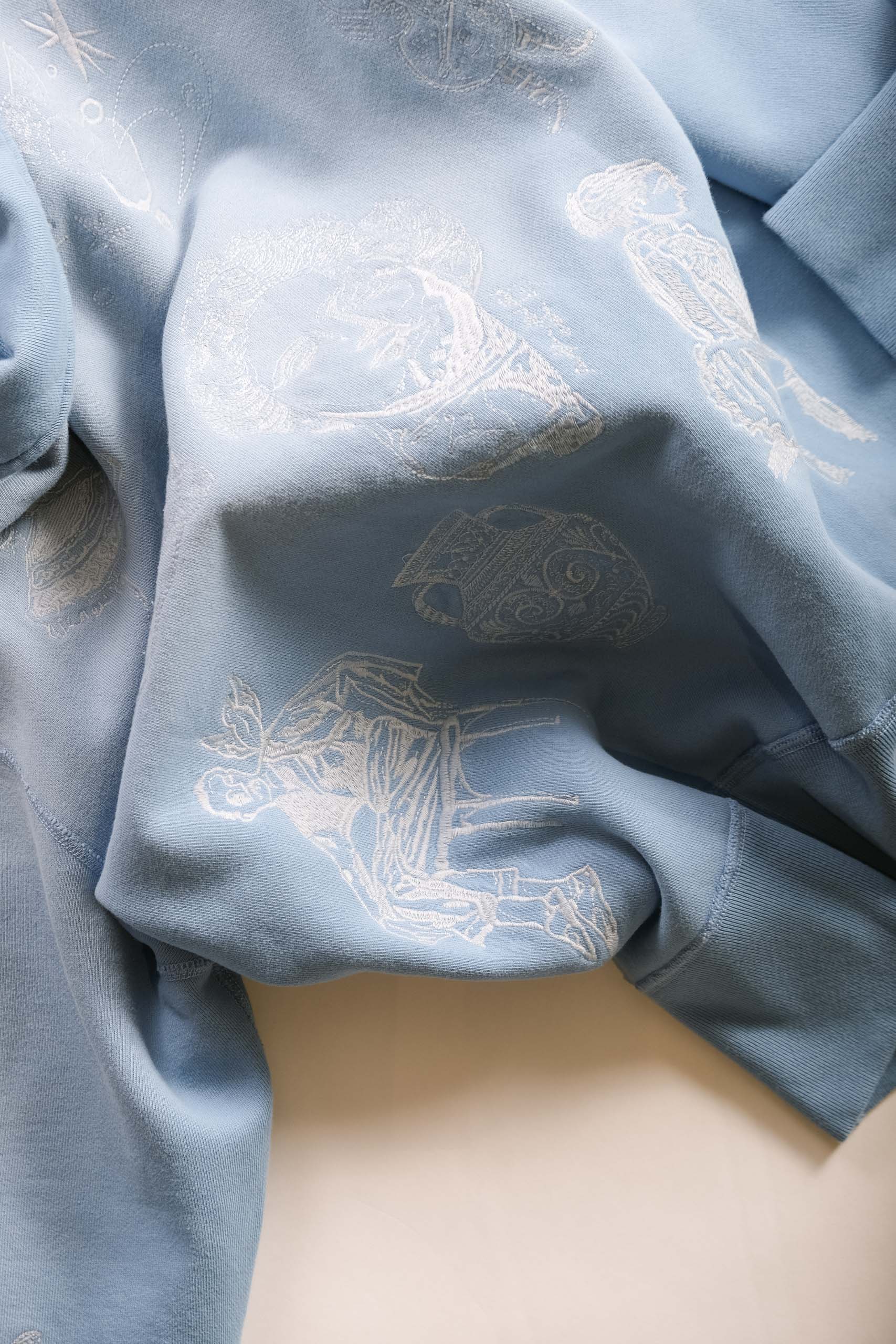 NORTHFIELD 1/4 ZIP - SKY BLUE