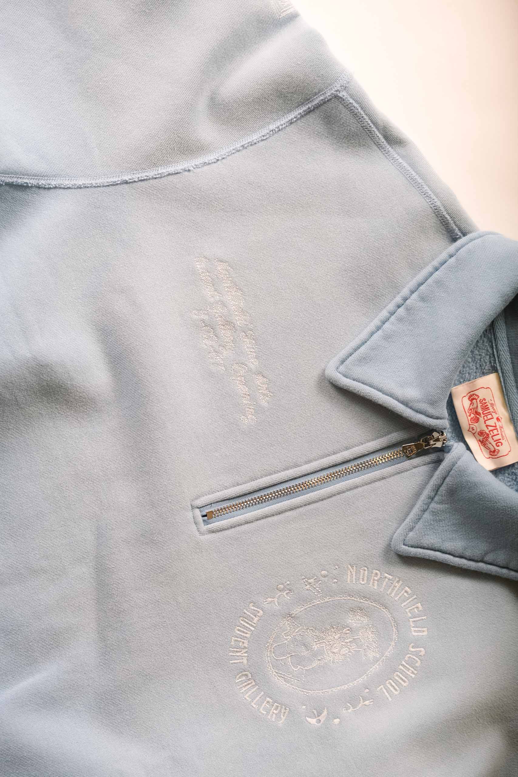 NORTHFIELD 1/4 ZIP - SKY BLUE