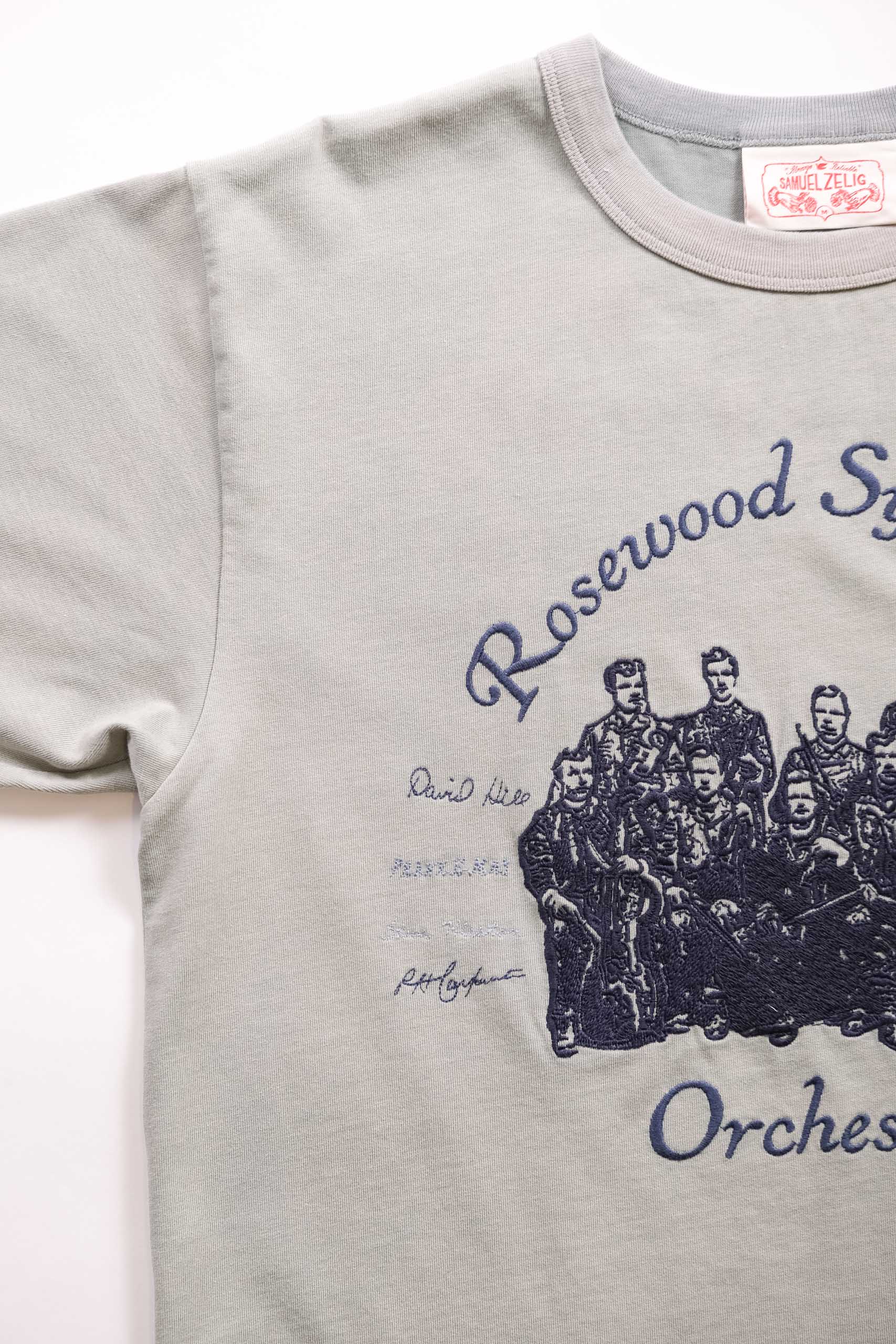ORCHESTRA TEE - TEAL GREY
