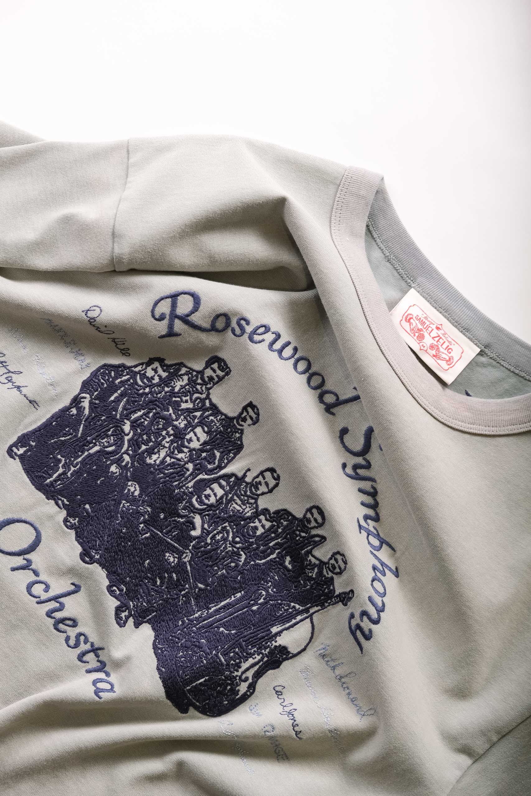 ORCHESTRA TEE - TEAL GREY