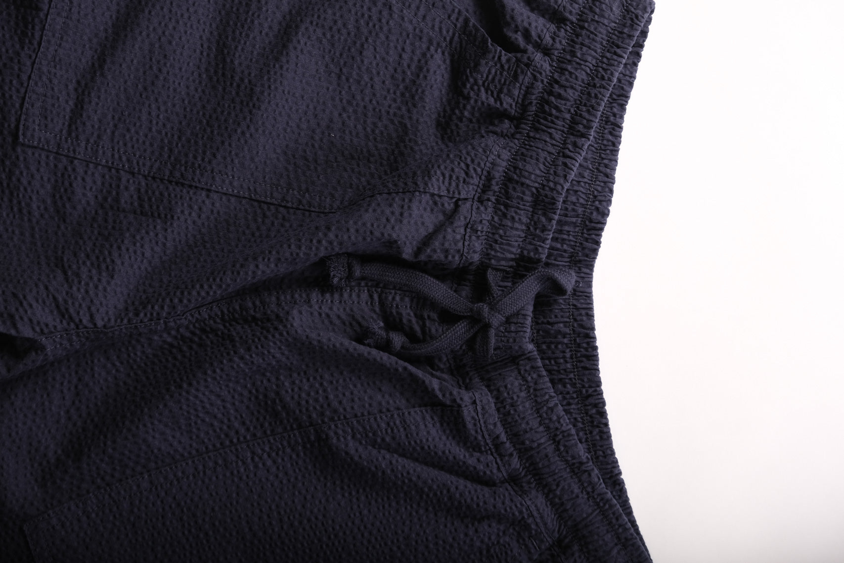 SEERSUCKER CHEF PANT - NAVY