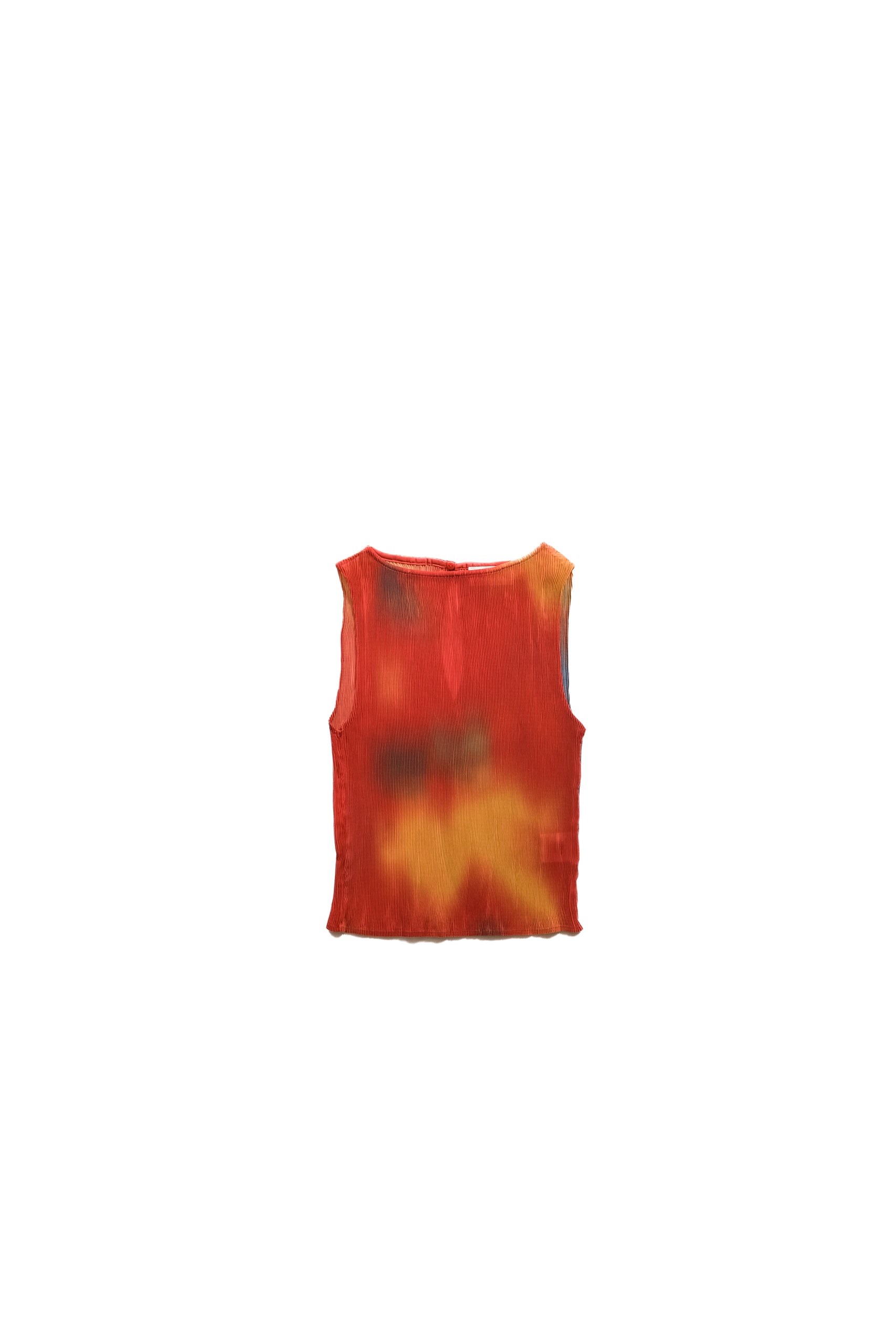 FLOWERS PLEATED DORA TOP