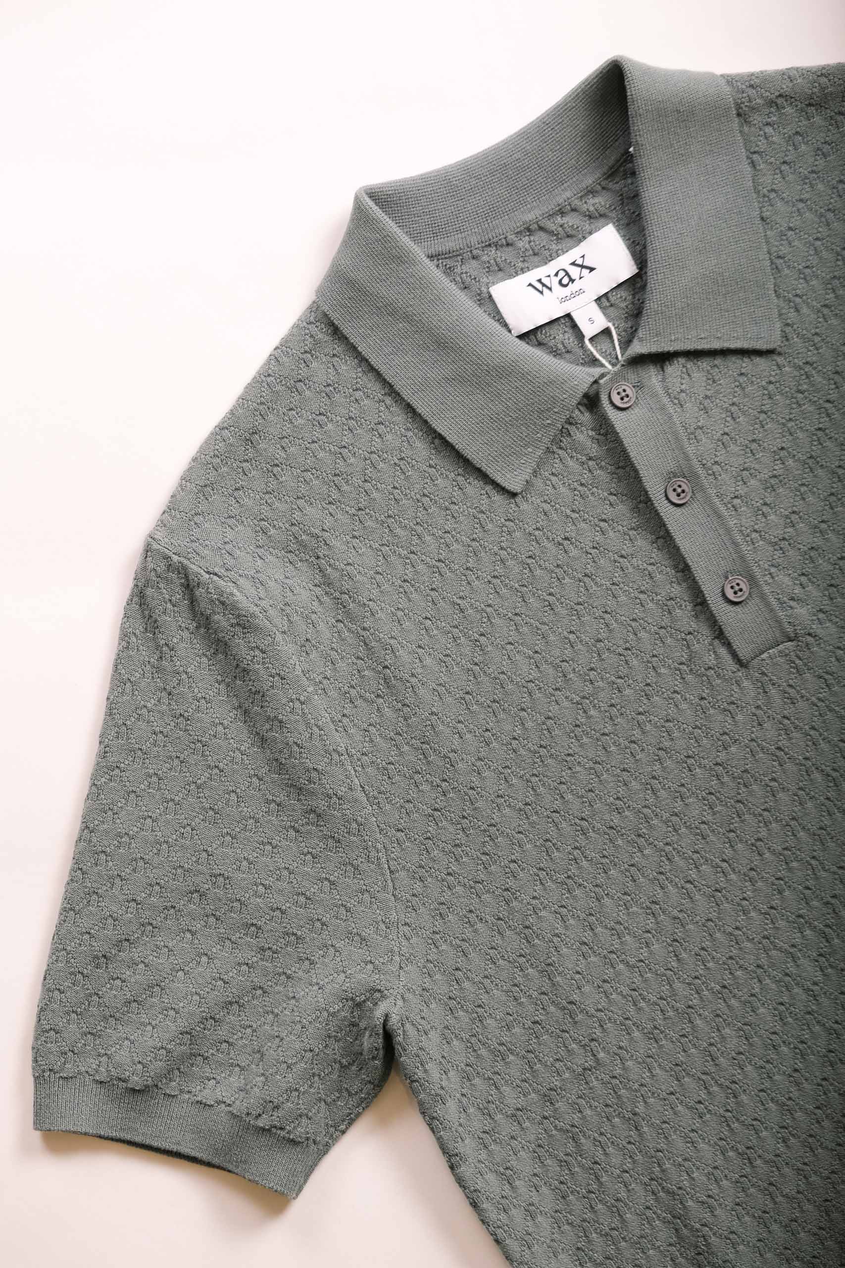 NAPLES POLO RETRO - SEA GREEN