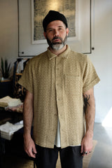 VACATION SHIRT - NUTMEG JAQUARD