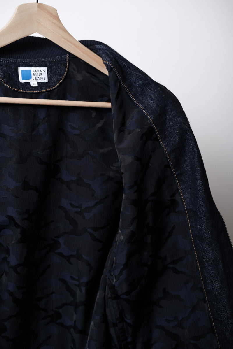 13.5OZ DENIM BOMBER JACKET