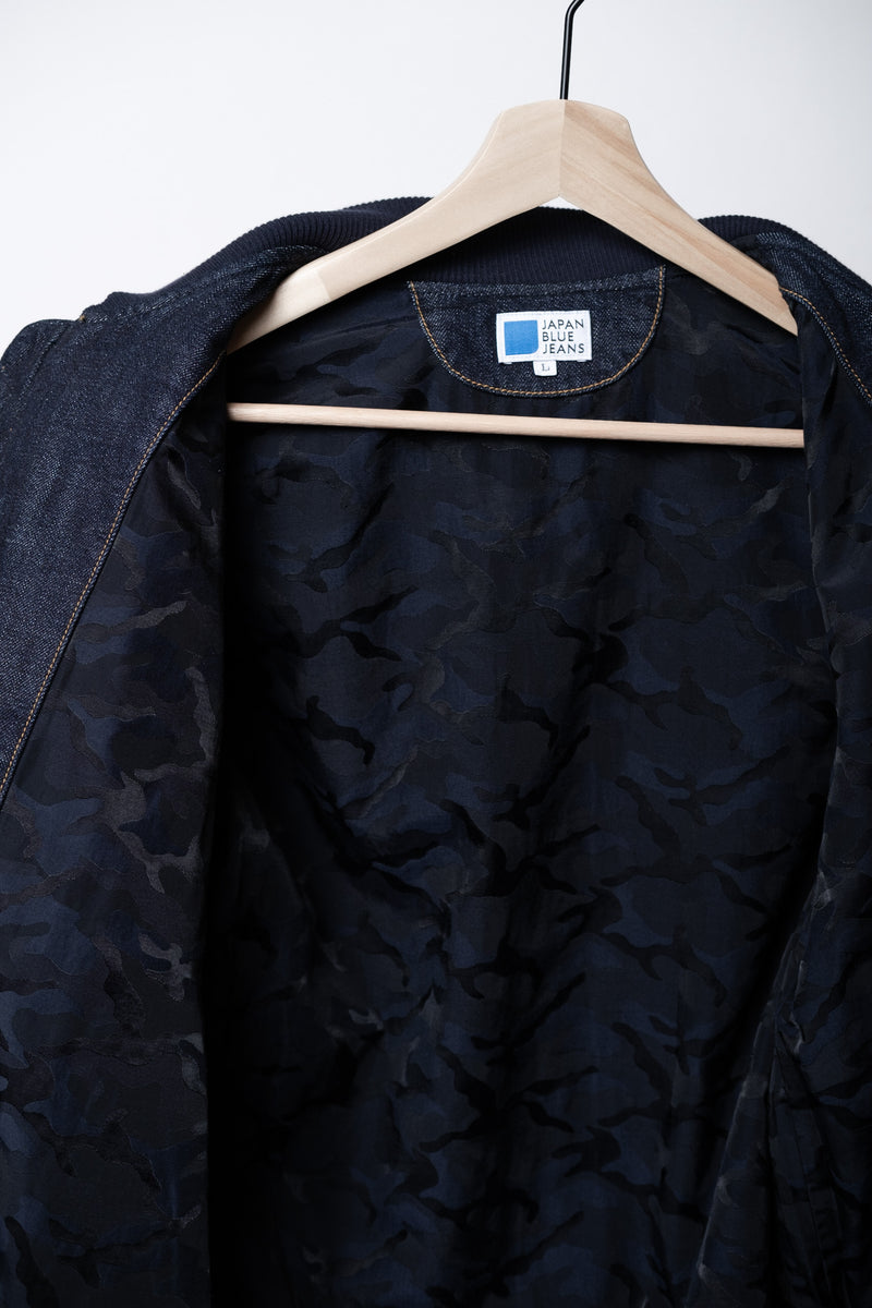13.5OZ DENIM BOMBER JACKET