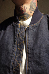13.5OZ DENIM BOMBER JACKET