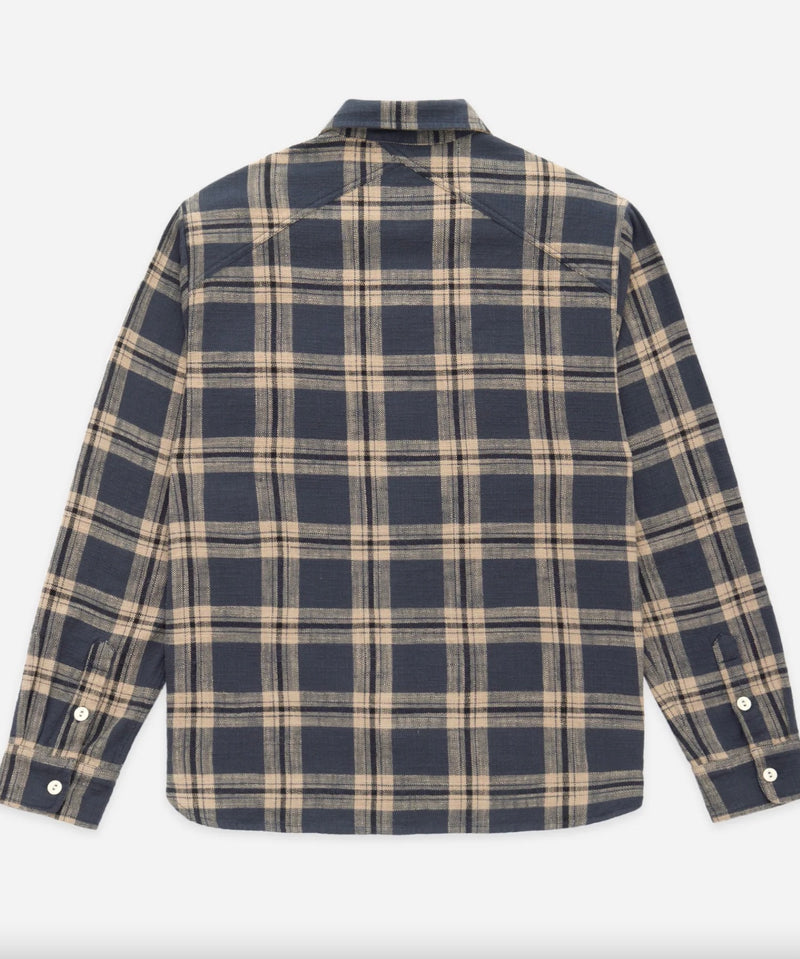 CROSSCUT FLANNEL - SLATE SLUB