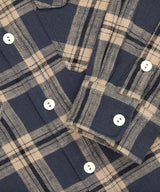 CROSSCUT FLANNEL - SLATE SLUB