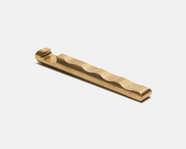 RIPPLE BOTTLE OPENER - BRASS