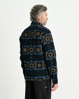 WHITING OVERSHIRT MAZE - BLACK/NAVY