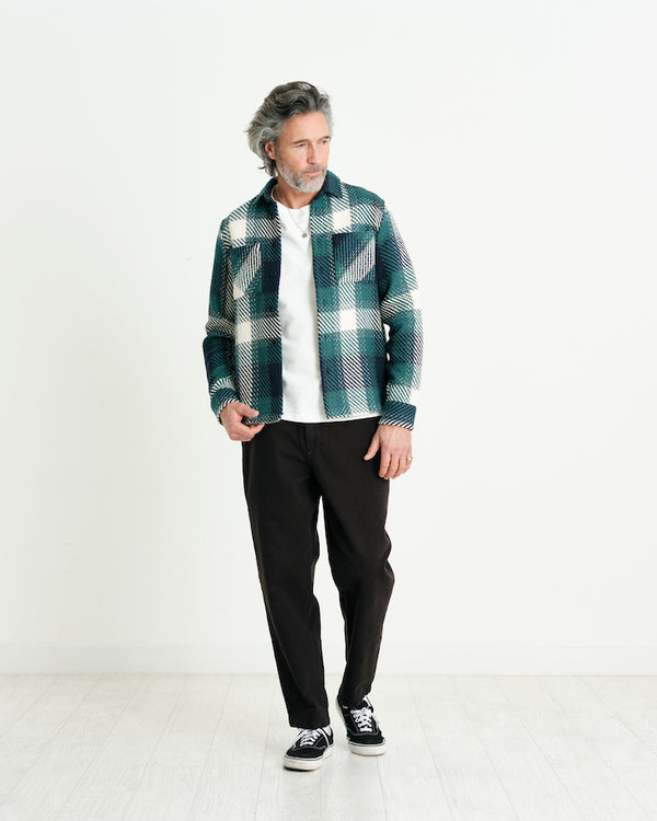 WHITING OVERSHIRT OMBRE - GREEN