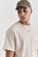 DEAN TEE - STRIPE PINK