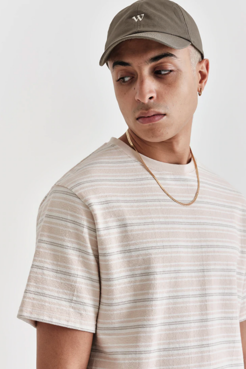 DEAN TEE - STRIPE PINK