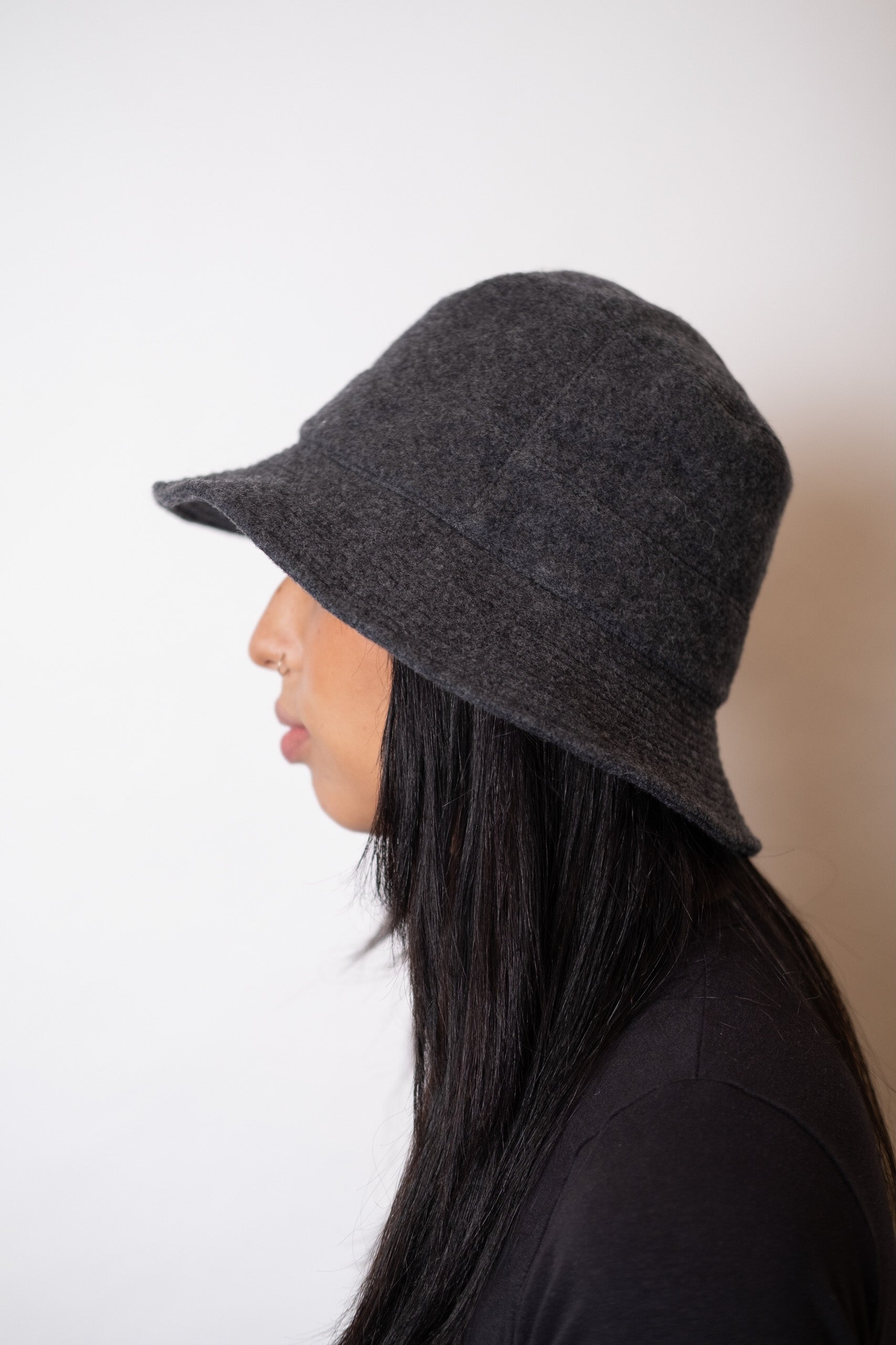 WOOL FLANNEL HAT