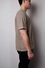NATURAL STRIPE T-SHIRT