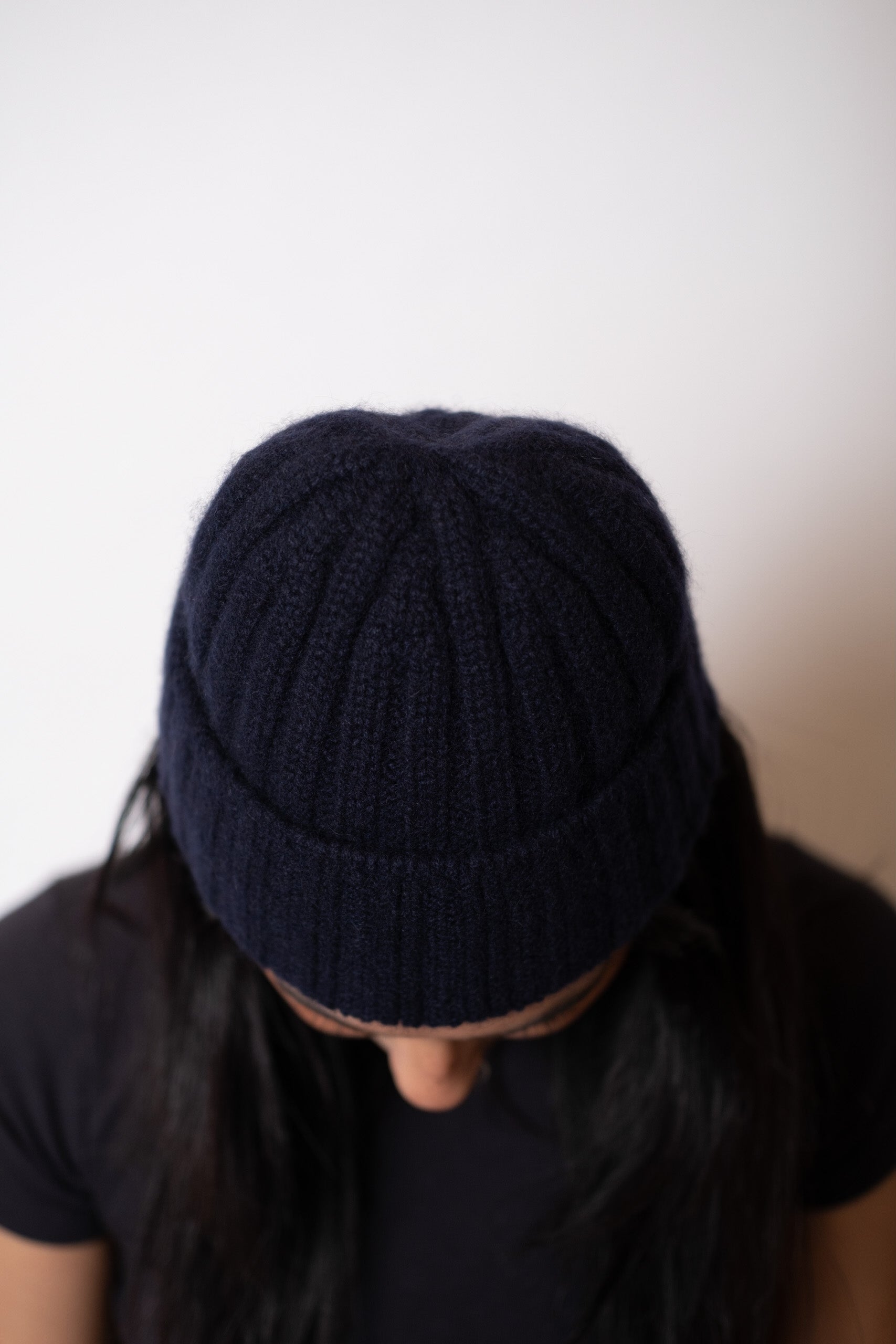 CASHMERE CASHMERE 2X2 RIB W/CAP