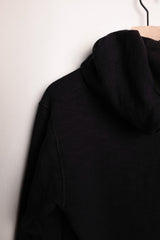 GG SWEAT PULLOVER PARKA - BLACK