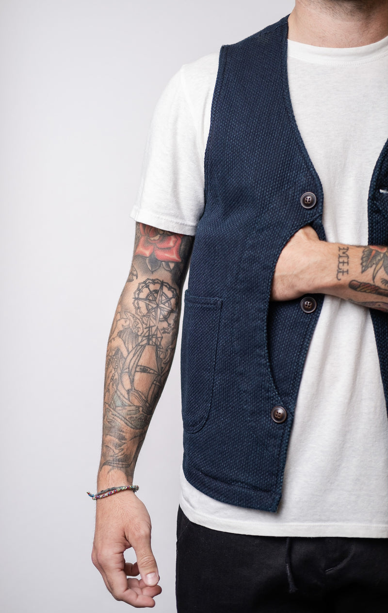 SASHIKO HUNTING VEST
