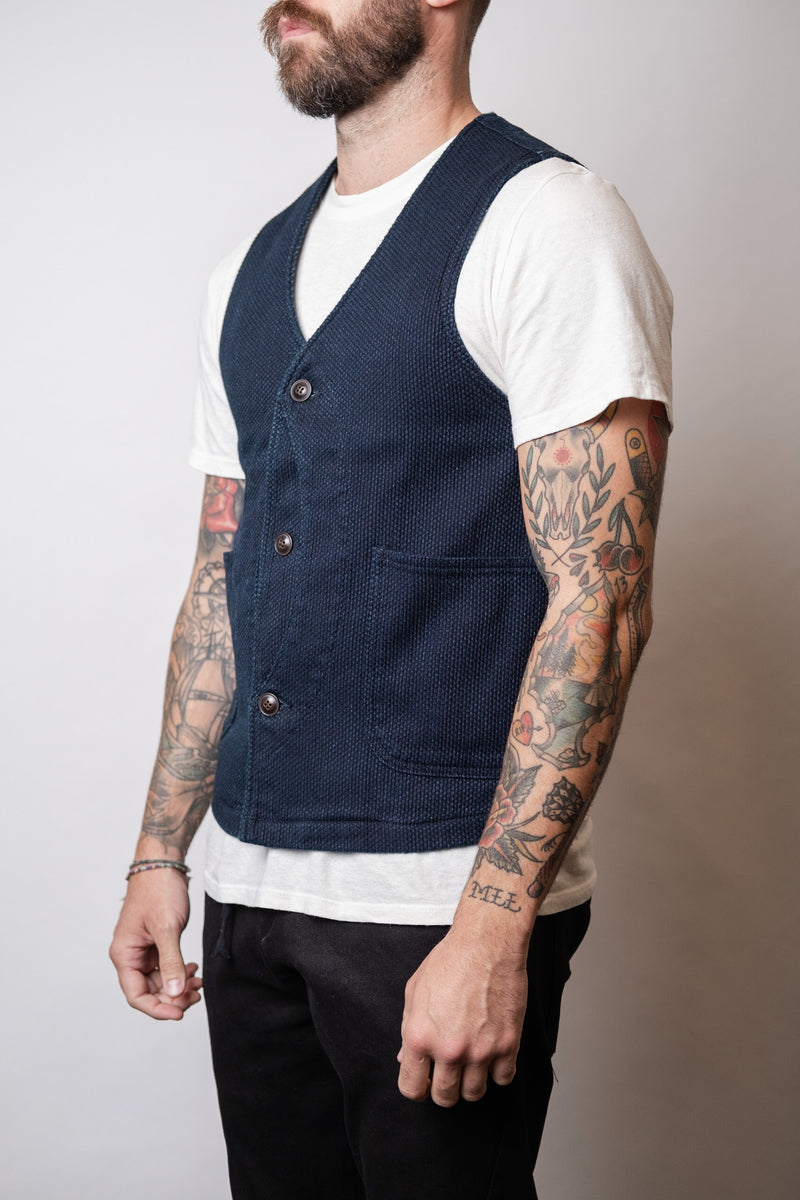 SASHIKO HUNTING VEST